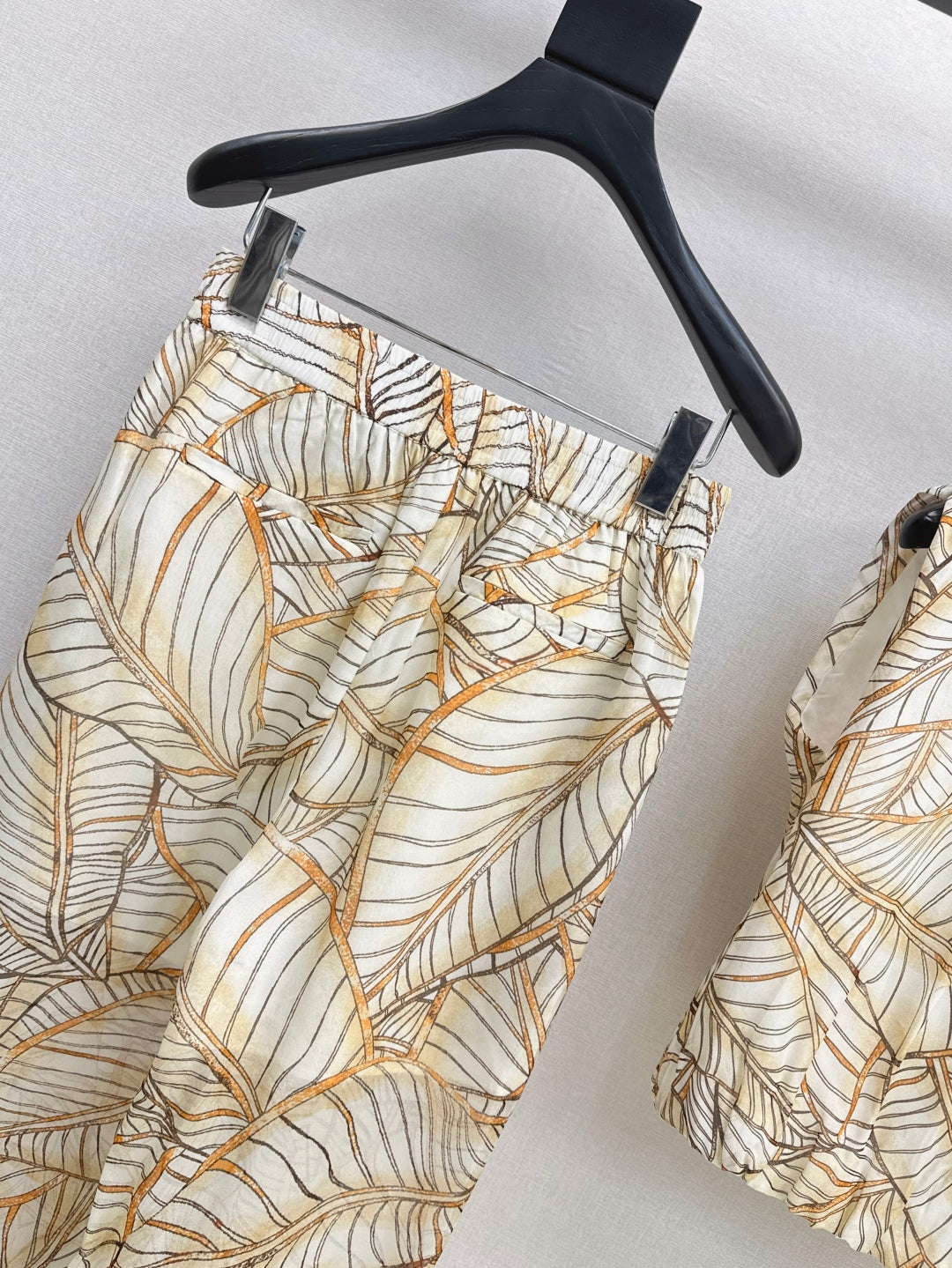 Brun 25ss high summer pants
