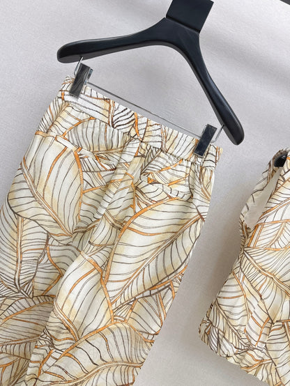 Brun 25ss high summer pants