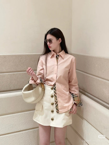 Bur 25ss buttons shirt