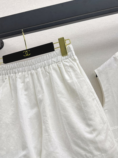 Chan 25ss vest short set