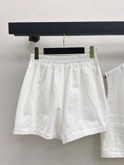 Chan 25ss vest short set