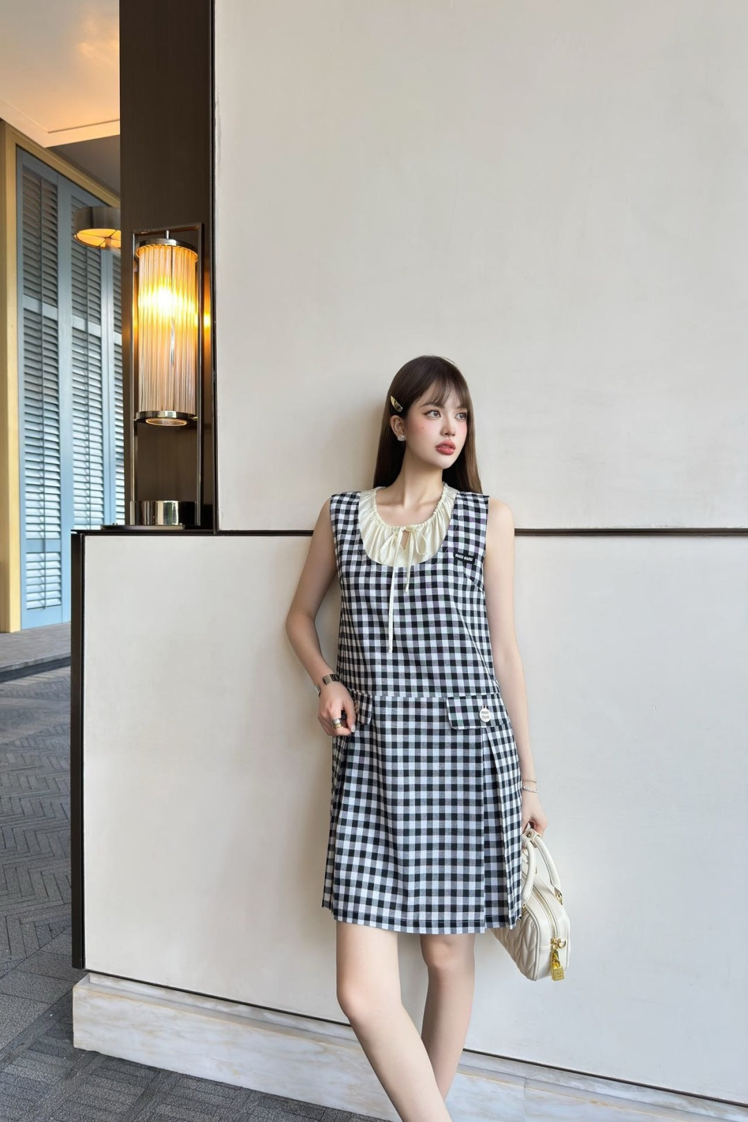 Miu 25ss sleeveless dress
