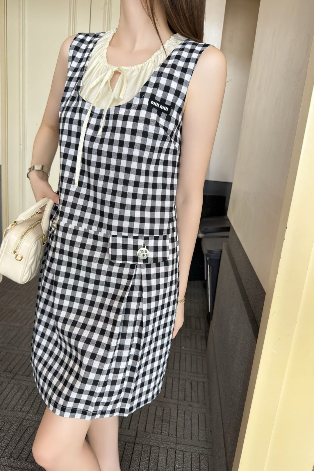 Miu 25ss sleeveless dress