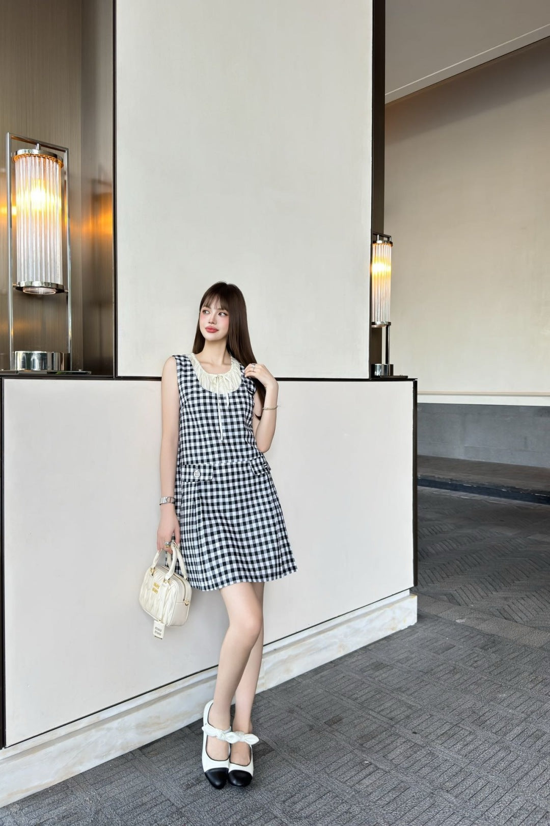 Miu 25ss sleeveless dress