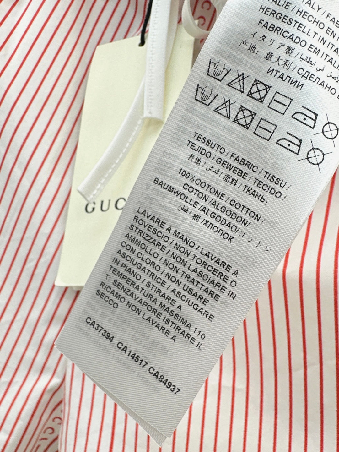 Guc 25ss striped short