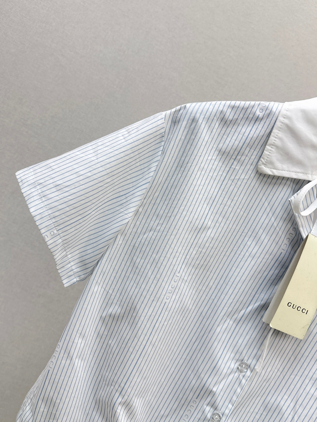 Guc 25ss striped shirt