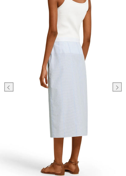 Guc 25ss striped skirt