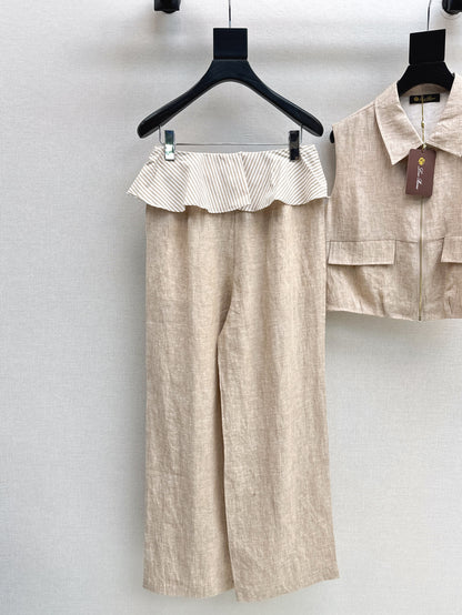 Loro 25ss linen suit