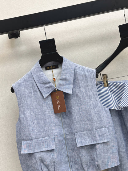 Loro 25ss linen suit