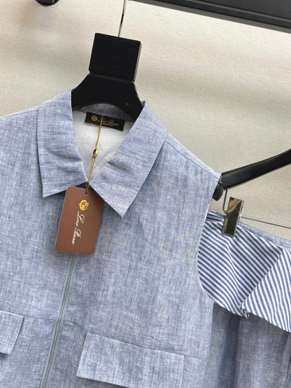 Loro 25ss linen suit