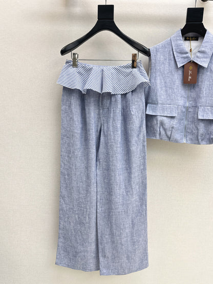 Loro 25ss linen suit