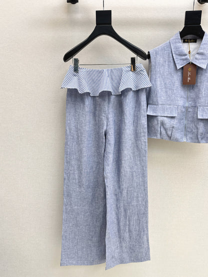 Loro 25ss linen suit