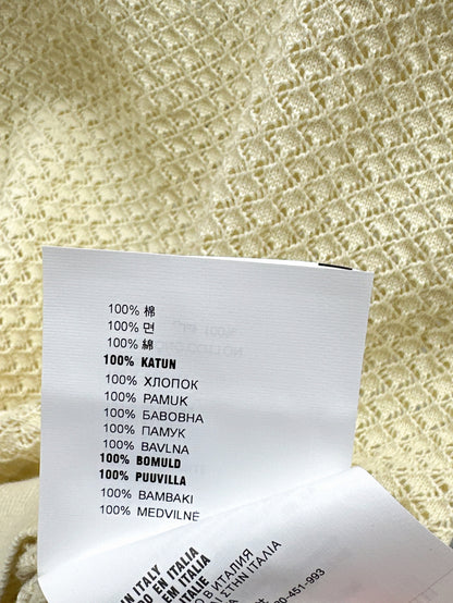 Miu 25ss knit polo