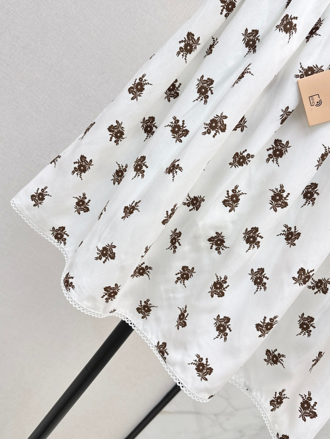 Miu 25ss print skirt