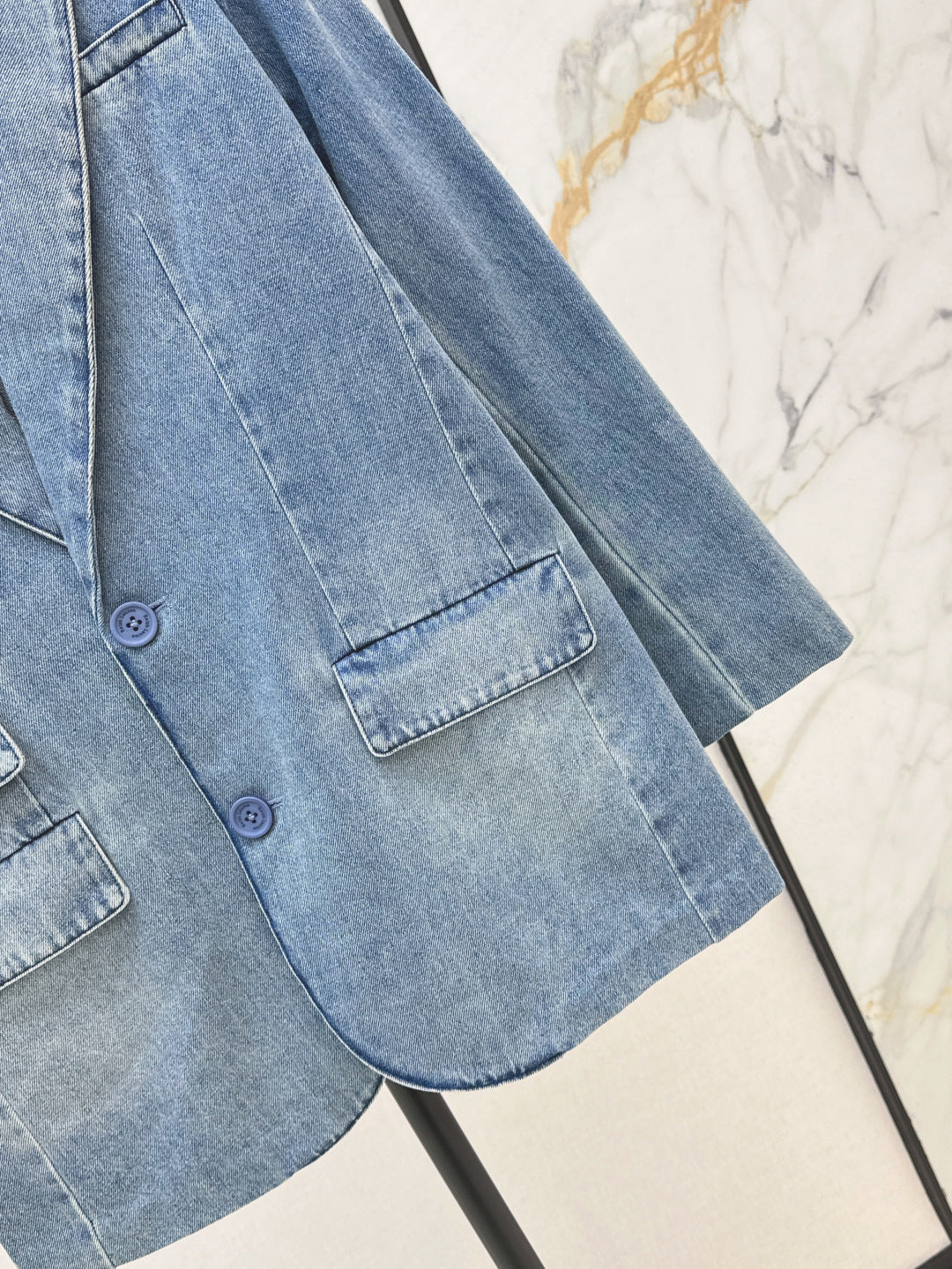 Max 25ss denim blazer
