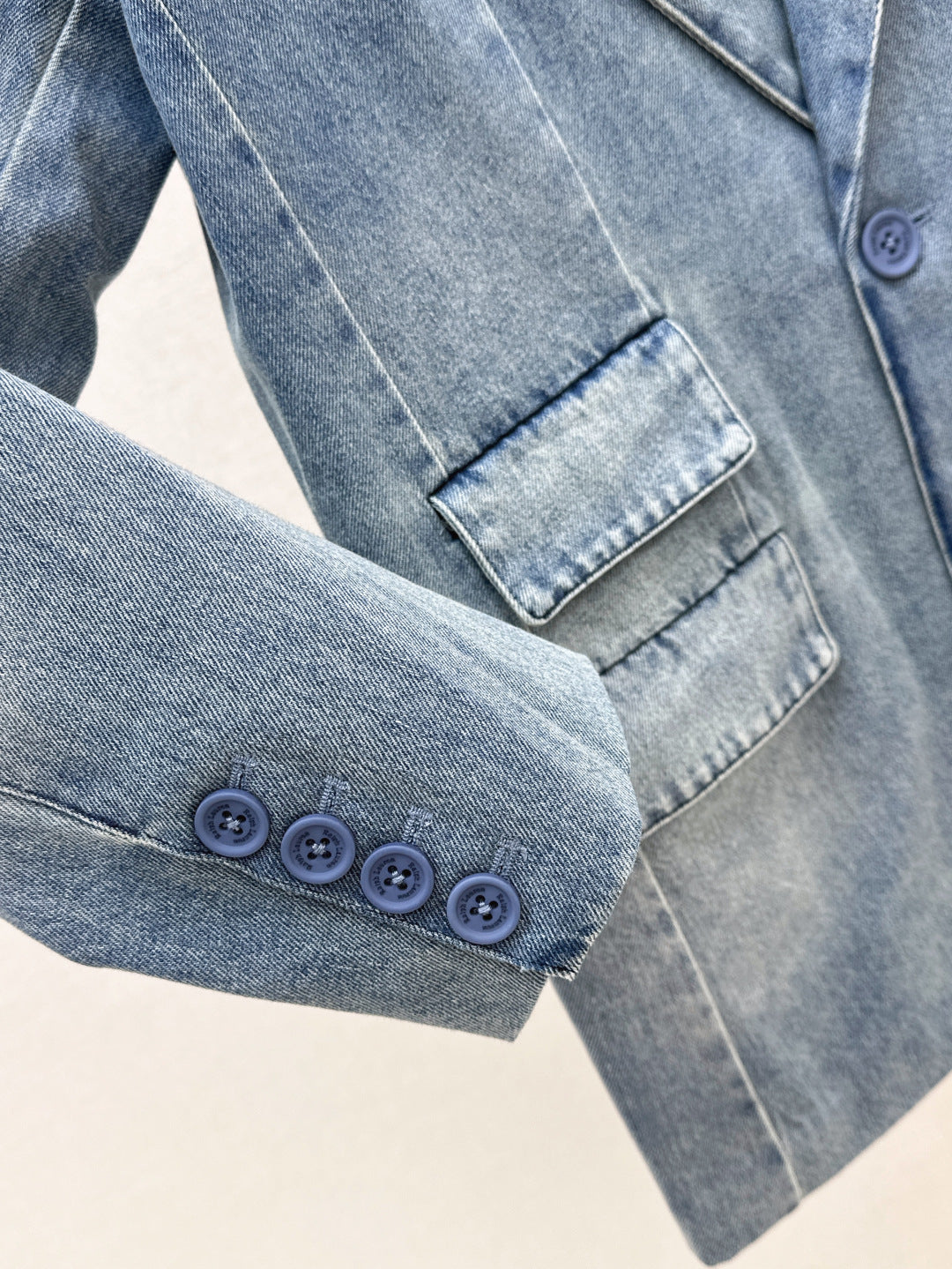 Max 25ss denim blazer