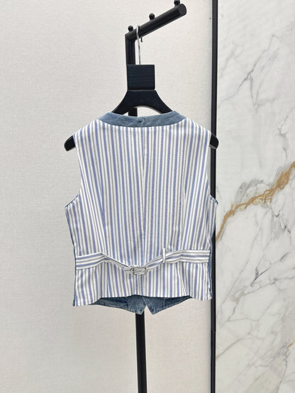 Max 25ss denim vest
