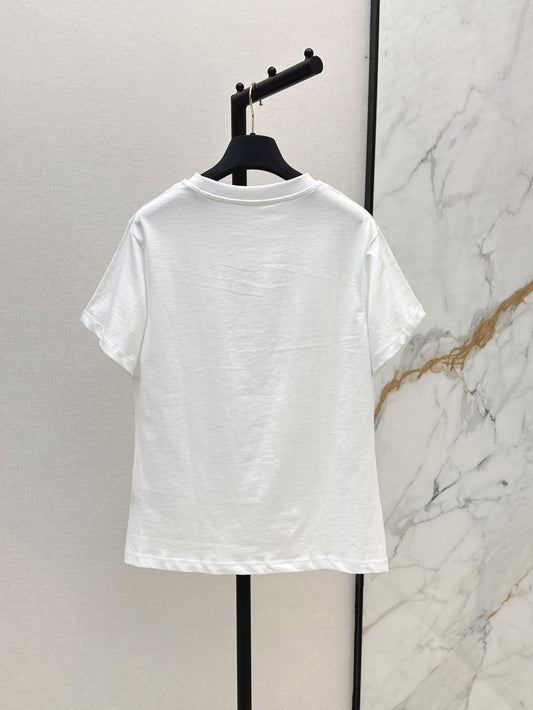 Louis 25ss beaded t-shirt
