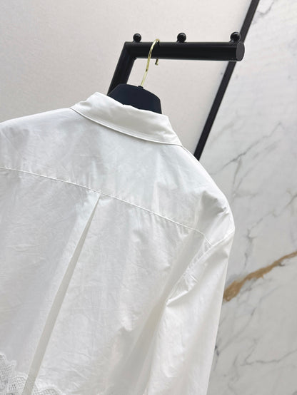 Louis 25ss lace shirt