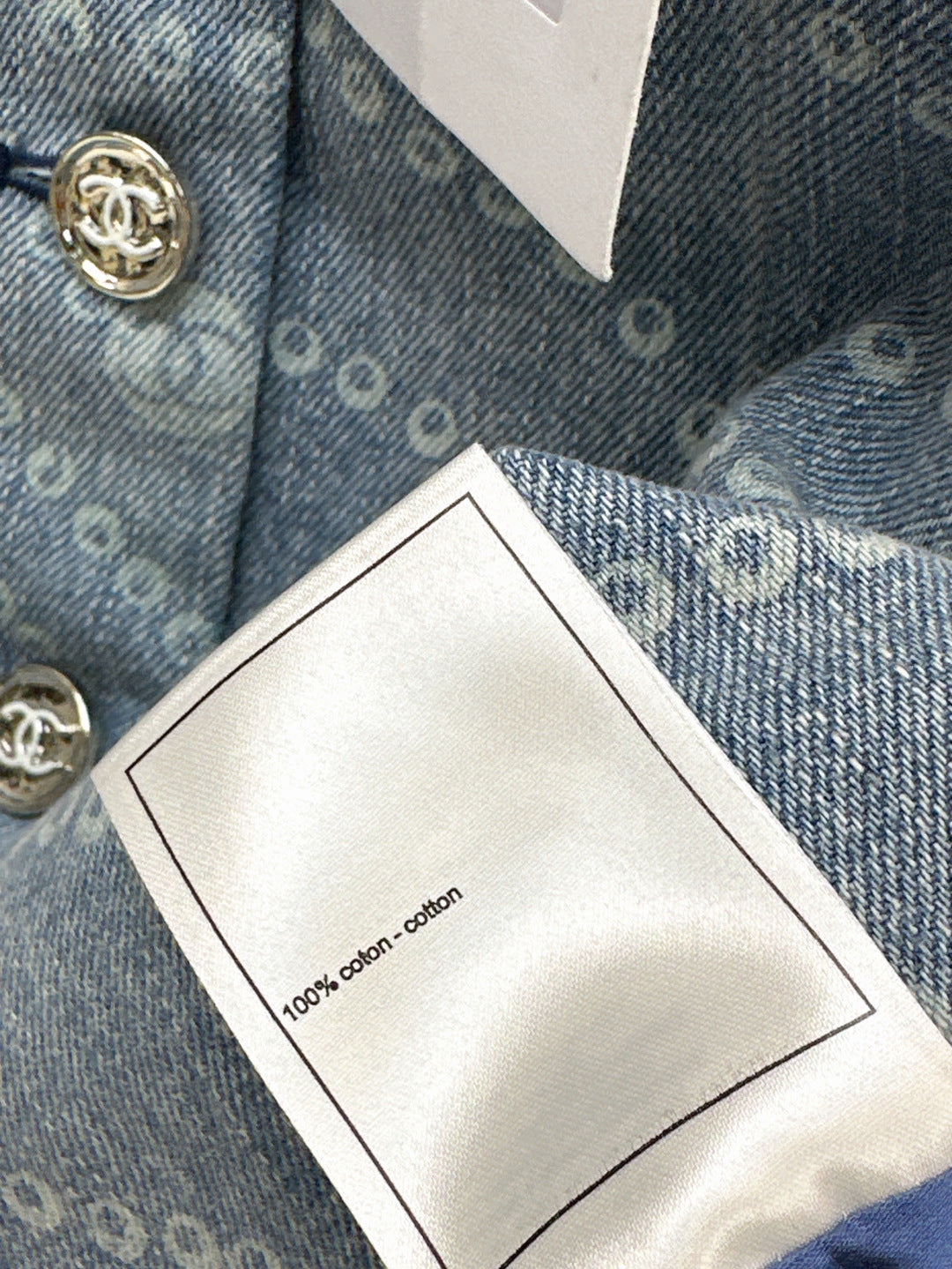 Chan 25ss denim camisole