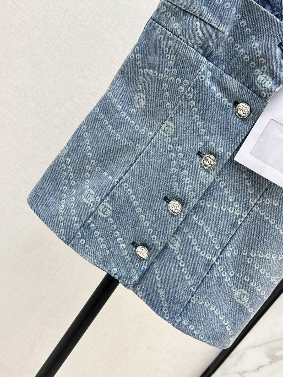 Chan 25ss denim camisole