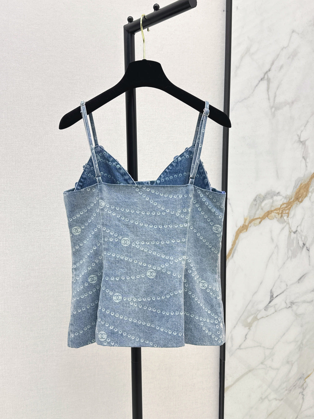 Chan 25ss denim camisole