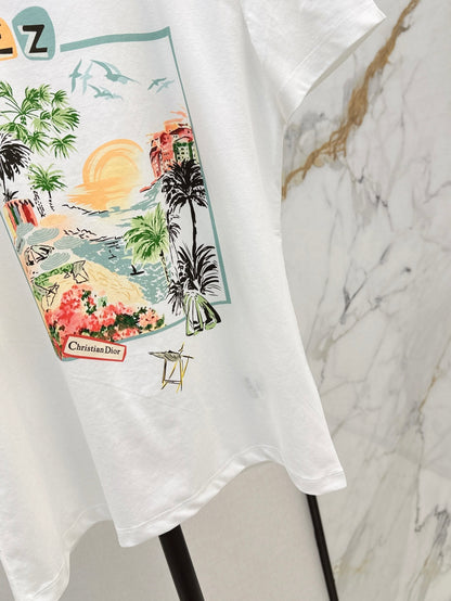 CD 25ss print t-shirt