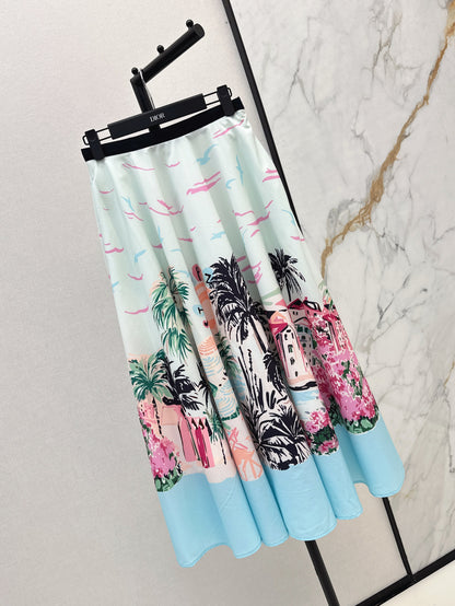 CD 25fw souvenir skirt