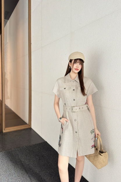 CD 25fw print dress