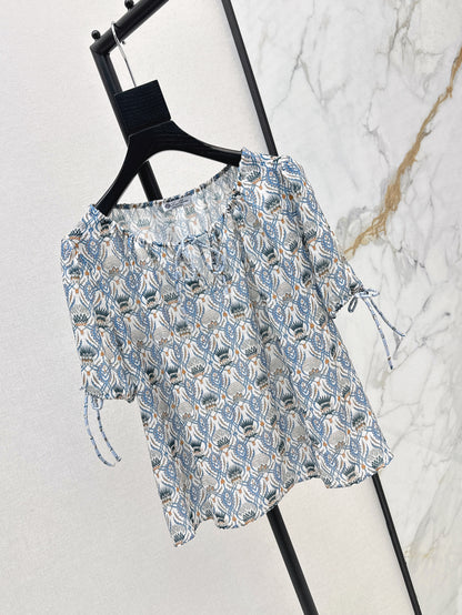 Loro 25ss print t-shirt