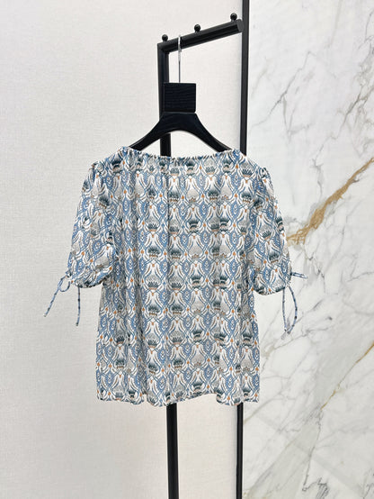 Loro 25ss print t-shirt
