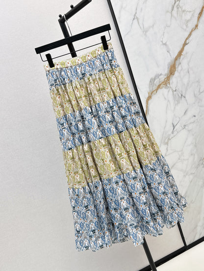 Loro 25ss print skirt