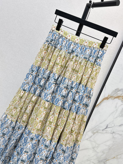 Loro 25ss print skirt