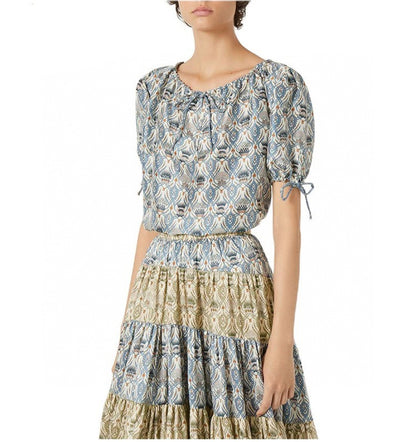 Loro 25ss print t-shirt