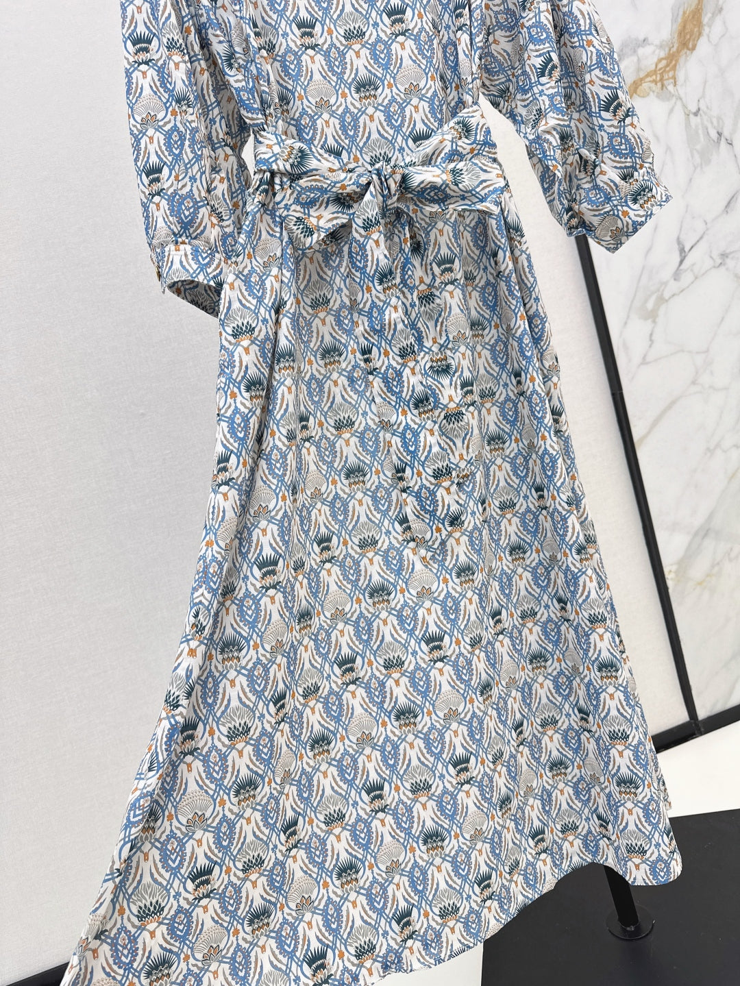 Loro 25ss print dress