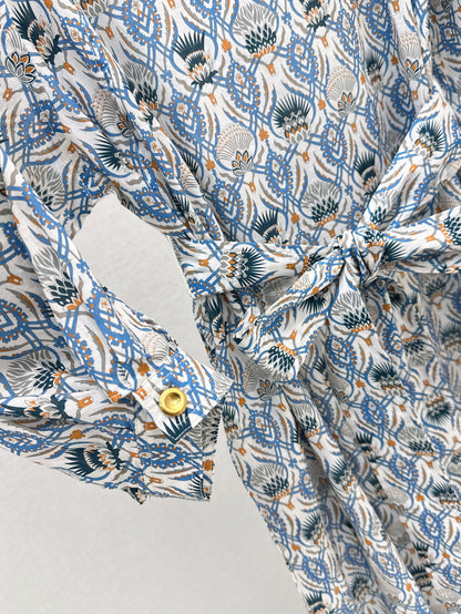 Loro 25ss print dress