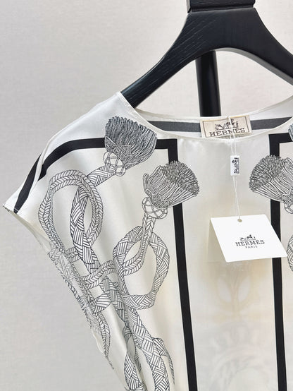 Herm 25ss silk dress