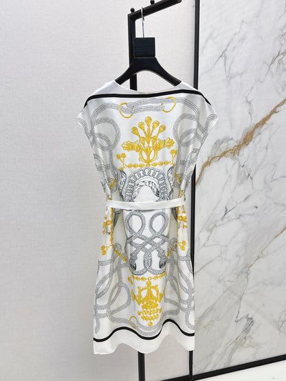 Herm 25ss silk dress