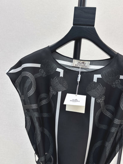 Herm 25ss silk dress