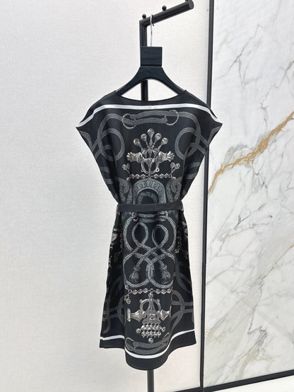 Herm 25ss silk dress