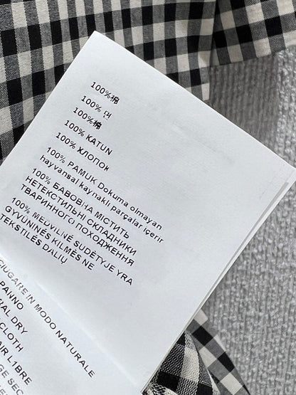 Miu 25ss buttons shirt