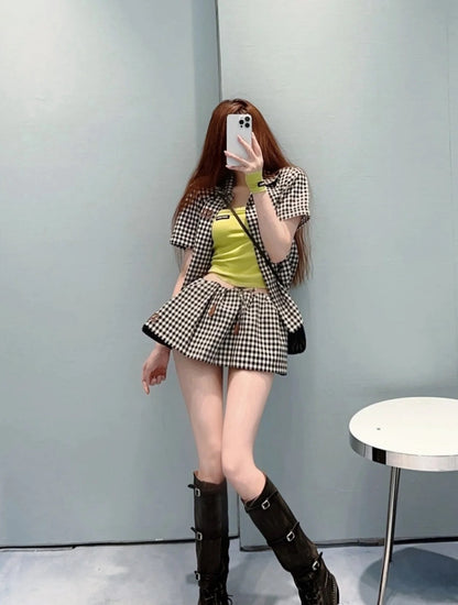 Miu 25ss skirt