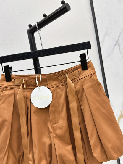 Cho 25ss ruffle short