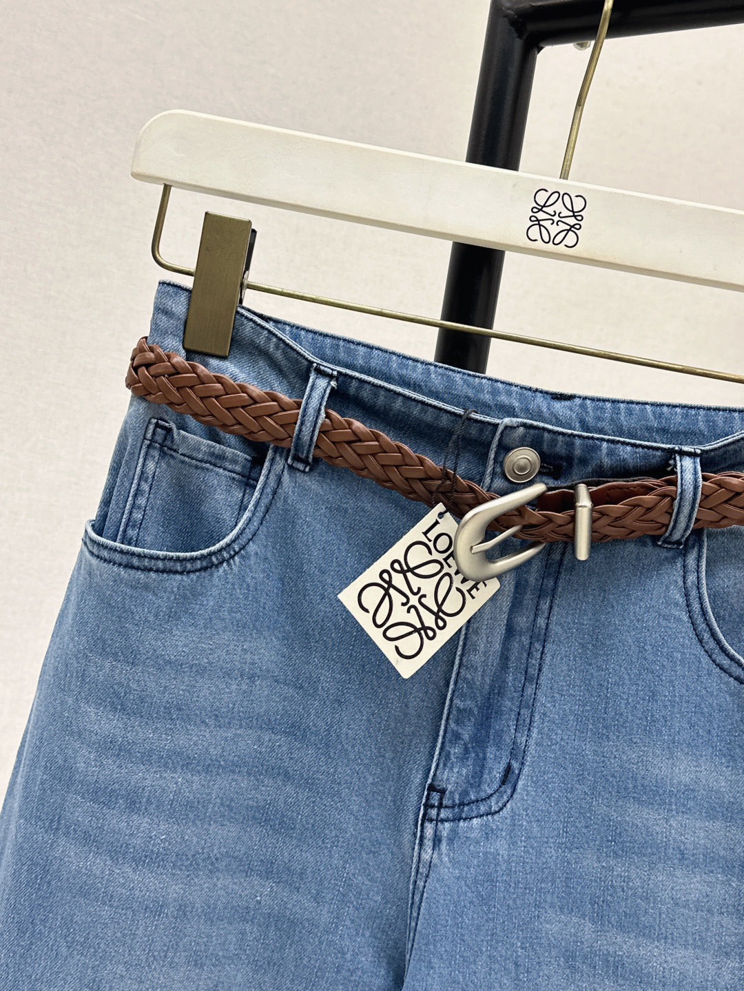 Loe 25ss belt jeans