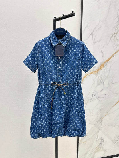 Louis 25ss denim dress