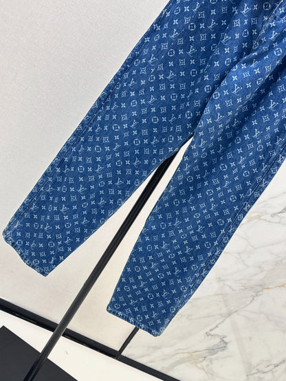 Louis 25ss jacquard jeans