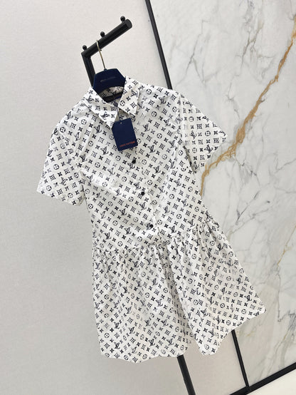 Louis 25fw print dress