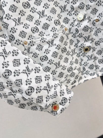 Louis 25fw jacquard jacket