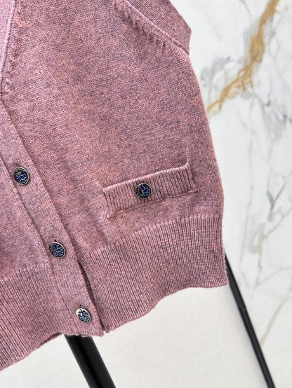 Chan 25ss knit vest
