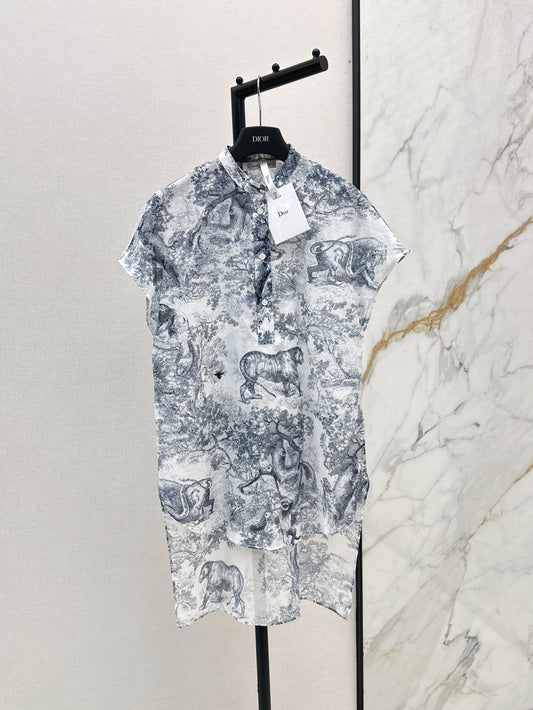 CD 25ss reverse print shirt